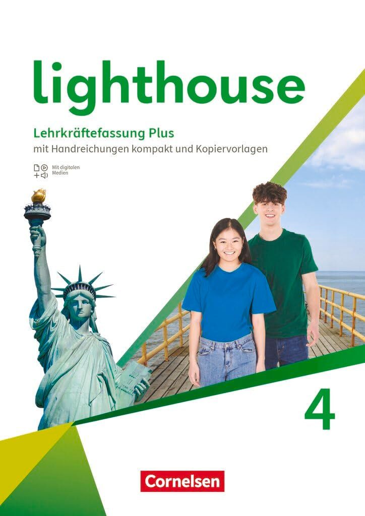 Lighthouse|NULL|General Edition|Band 4: 8. Schuljahr|NULL|NULL|Lehrkräftefassung Plus|Mit Handreichungen kompakt und Kopiervorlagen Learning & Reference