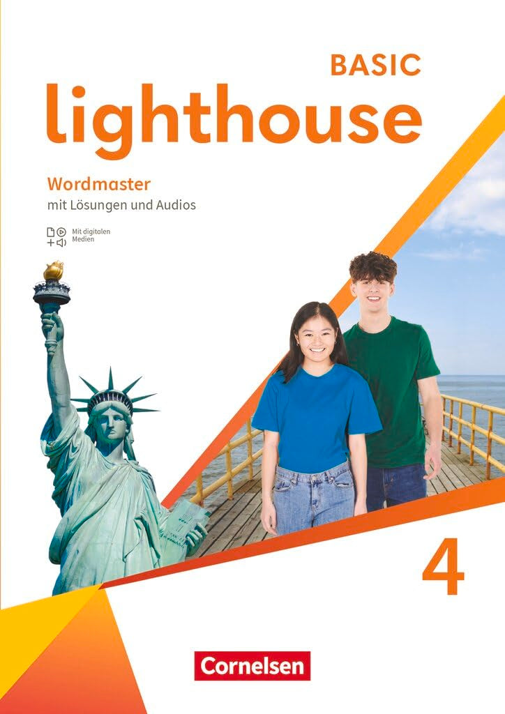 Lighthouse Band 4: 8. Schuljahr - Basic Edition - Wordmaster mit Lösungen und Audios Foreign Languages ​​& Dictionaries