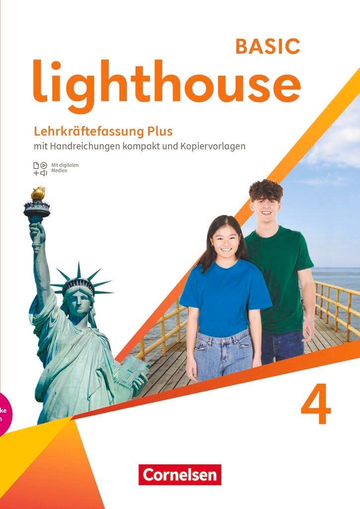 Lighthouse|NULL|Basic Edition|Band 4: 8. Schuljahr|NULL|NULL|Lehrkräftefassung Plus|Mit Handreichungen kompakt und Kopiervorlagen Learning & Reference