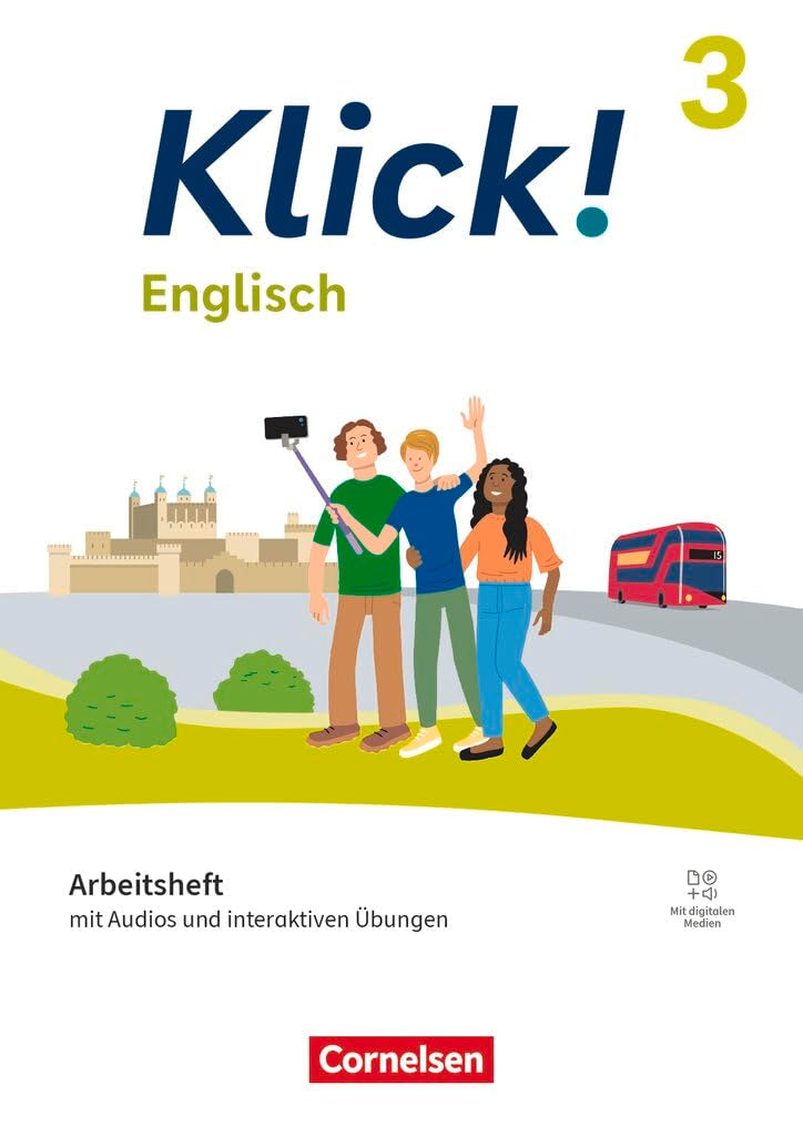 Klick! Band 3: 7. Schuljahr- Englisch - Ausgabe ab 2023 - Arbeitsheft  Audios und interaktiven Übungen Foreign Languages ​​& Dictionaries