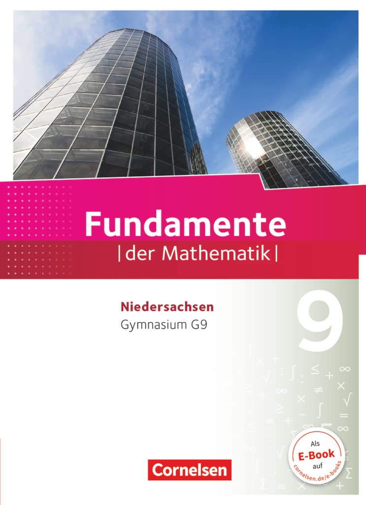Fundamente der Mathematik 9. Schuljahr - Gymnasium Niedersachsen - Schülerbuch Study Guides