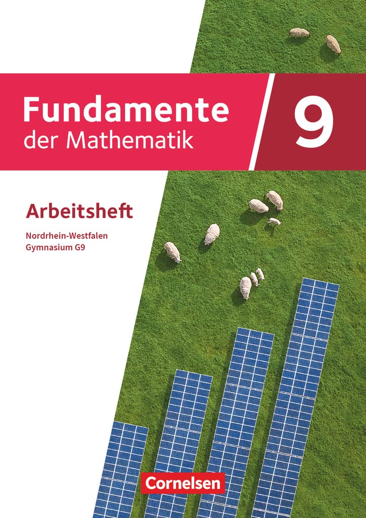 Fundamente der Mathematik 9. Schuljahr - Nordrhein-Westfalen - Arbeitsheft mit Lösungen Study Guides