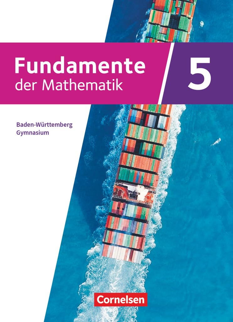 Fundamente der Mathematik 5. Schuljahr - Ausgabe Baden-Württemberg ab 2025 - Schulbuch Study Guides