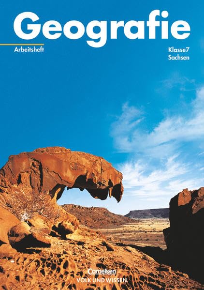 Geografie - Sachsen - 7. Schuljahr: Arbeitsheft Study Guides