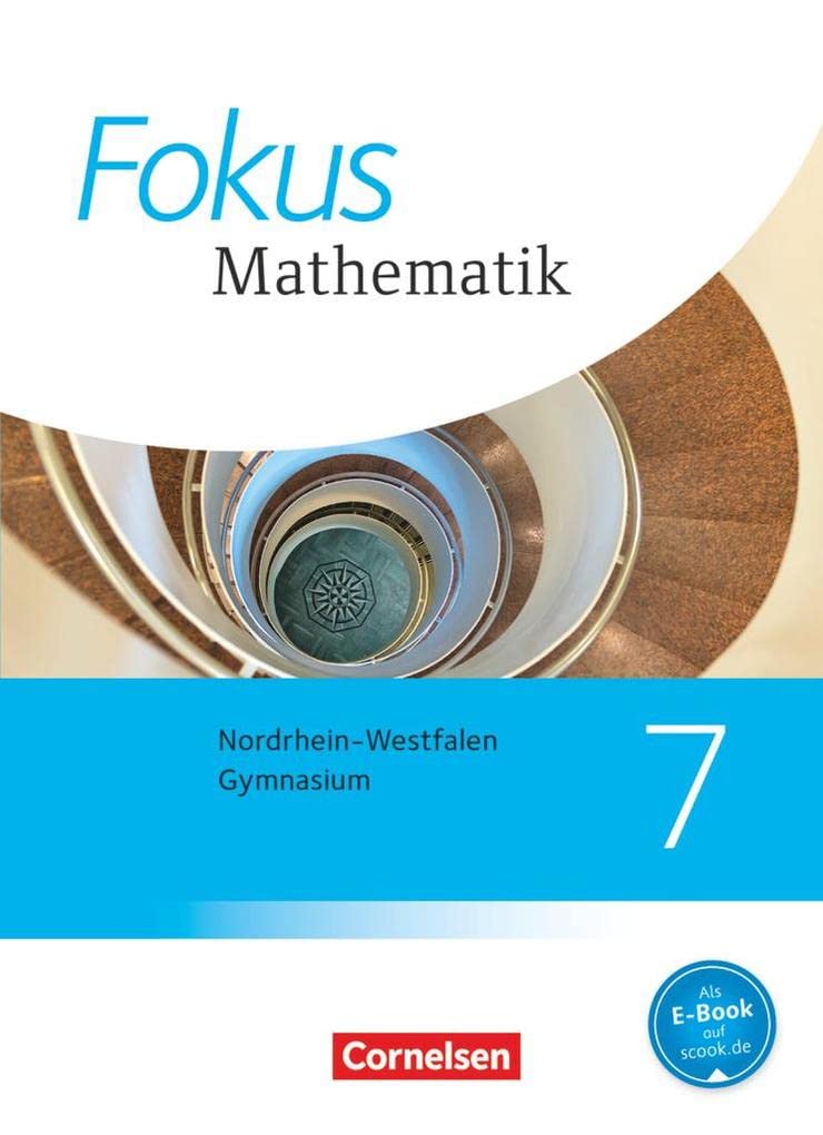 Fokus Mathematik - Nordrhein-Westfalen - Ausgabe 2013 - 7. Schuljahr: Schülerbuch Study Guides