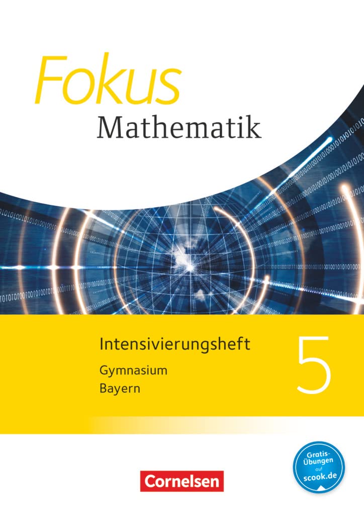 Fokus Mathematik - Bayern - Ausgabe 2017 - 5. Jahrgangsstufe: Intensivierungsheft mit Lösungen Study Guides