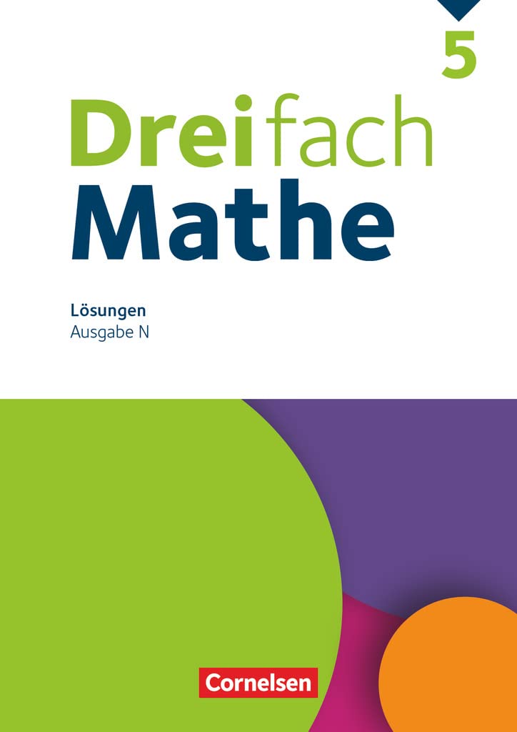 Dreifach Mathe - Ausgabe N - 5. Schuljahr: Lösungen zum Schulbuch Learning & Reference