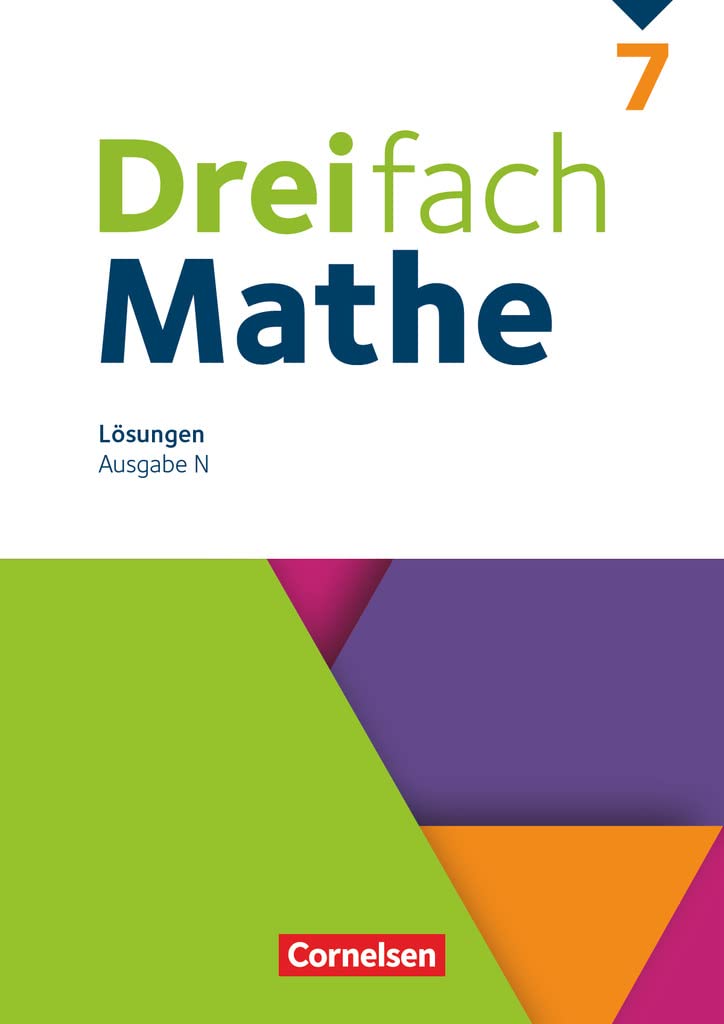 Dreifach Mathe 7. Schuljahr. Niedersachsen - Lösungen zum Schülerbuch book