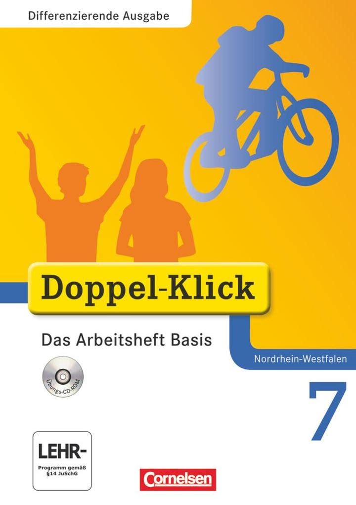 Doppel-Klick - Differenzierende Ausgabe Nordrhein-Westfalen. 7. Schuljahr. Das Arbeitsheft Basis mit CD-ROM Study Guides