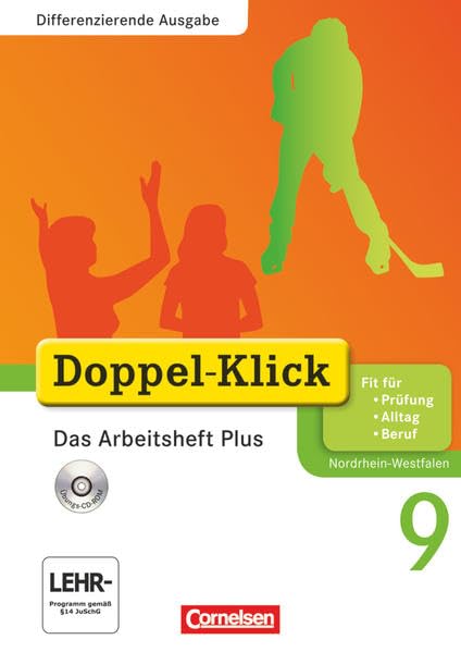 Doppel-Klick - Das Sprach- und Lesebuch - Differenzierende Ausgabe Nordrhein-Westfalen - 9. Schuljahr: Das Arbeitsheft Plus mit CD-ROM - Mit Lösungen Study Guides