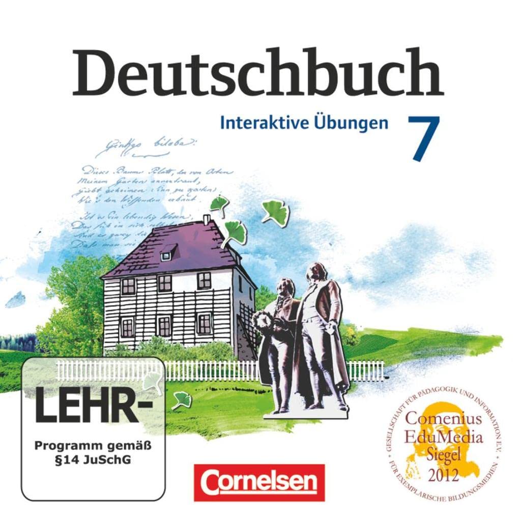 Deutschbuch Gymnasium - Berlin, Brandenburg, Mecklenburg-Vorpommern, Sachsen, Sachsen-Anhalt und Thüringen - 7. Schuljahr: Übungs-CD-ROM zum Arbeitsheft Non-fiction