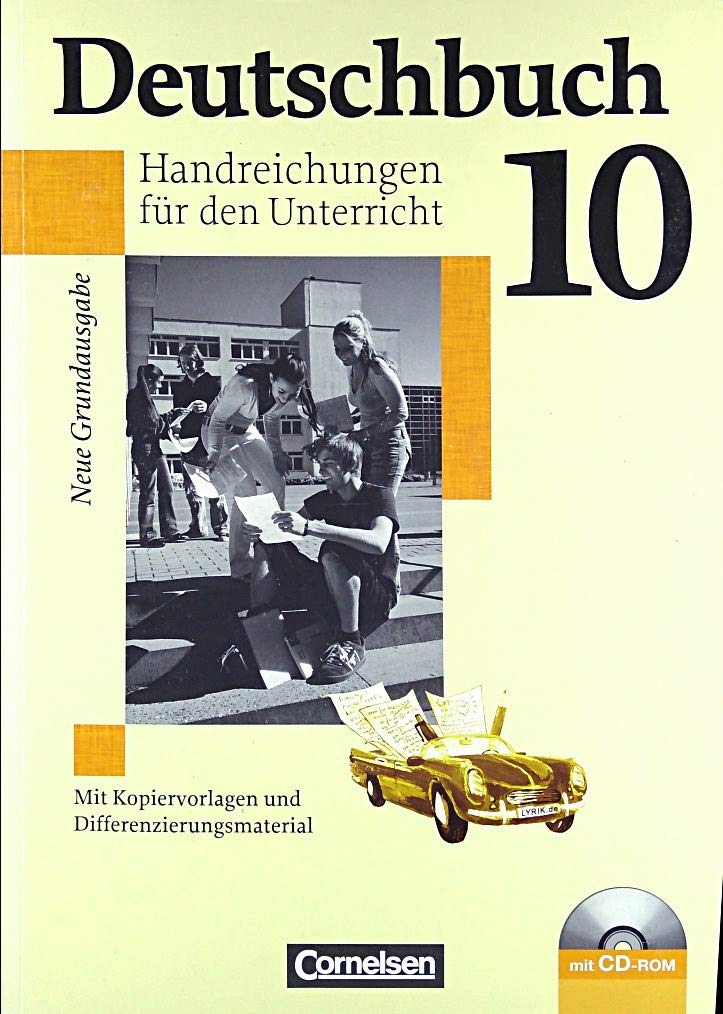 Deutschbuch 10 Handreichungen für den Unterricht Neue Grundausgabe [Taschenbu... Books
