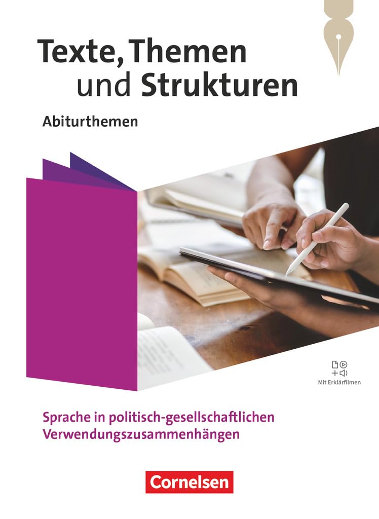 Texte, Themen und Strukturen.Qualifikationsphase - Abiturthemen - Sprache in politisch-gesellschaftlichen Verwendungszusammenhängen - Themenheft Study Guides