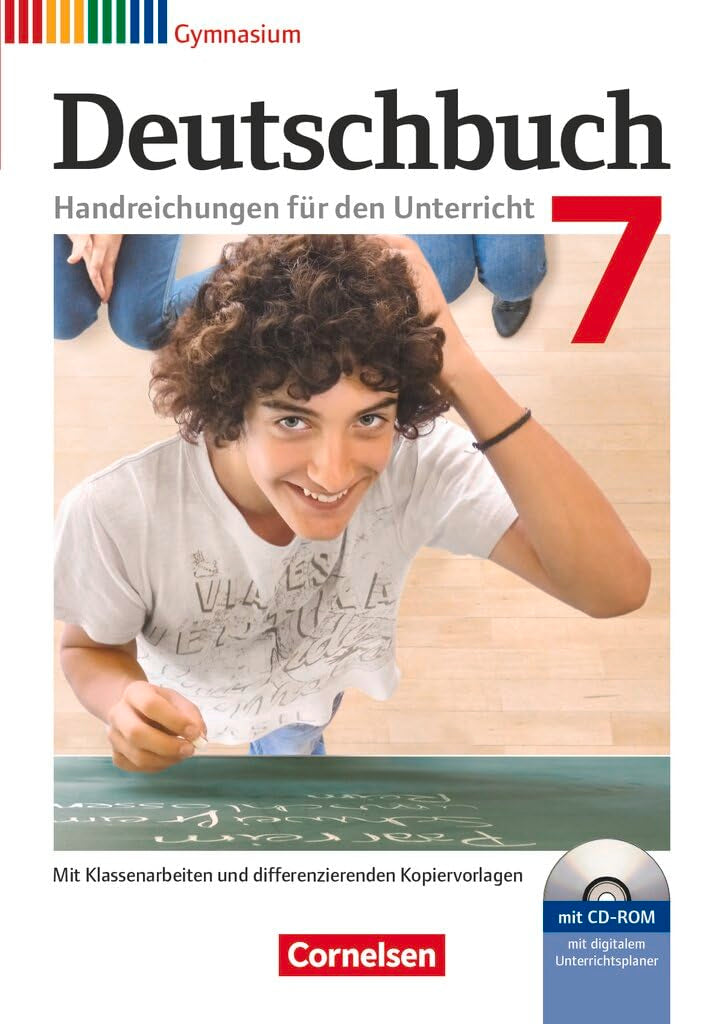 Deutschbuch Gymnasium|NULL|Zu Allgemeine Ausgabe - Hessen, Niedersachsen, Nordrhein-Westfalen, Rheinland-Pfalz|7. Schuljahr|NULL|NULL|Handreichungen für den Unterricht, Kopiervorlagen und CD-ROM|NULL Learning & Reference