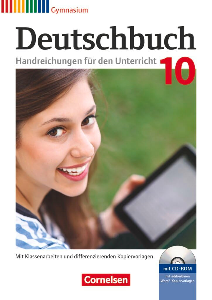 Deutschbuch Gymnasium|NULL|Zu Allgemeine Ausgabe - Hessen, Niedersachsen, Nordrhein-Westfalen, Rheinland-Pfalz|10. Schuljahr|NULL|NULL|Handreichungen für den Unterricht, Kopiervorlagen und CD-ROM|NULL Non-fiction