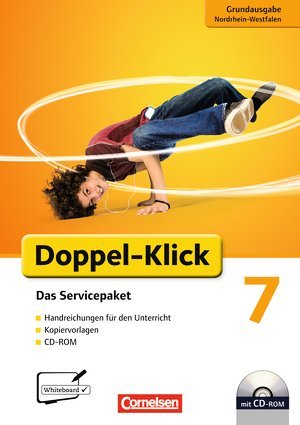 Doppel-Klick. Das Sprach- und Lesebuch. Grundausgabe Nordrhein-Westfalen. 7. Schuljahr. Servicepaket. Handreichungen, Kopiervorlagen, CD-ROM Books