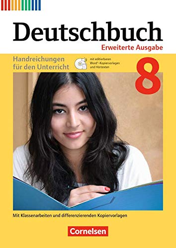 Deutschbuch Realschule Baden Württemberg Handreichungen für den Unterricht 4 inkl CD_ROM General education