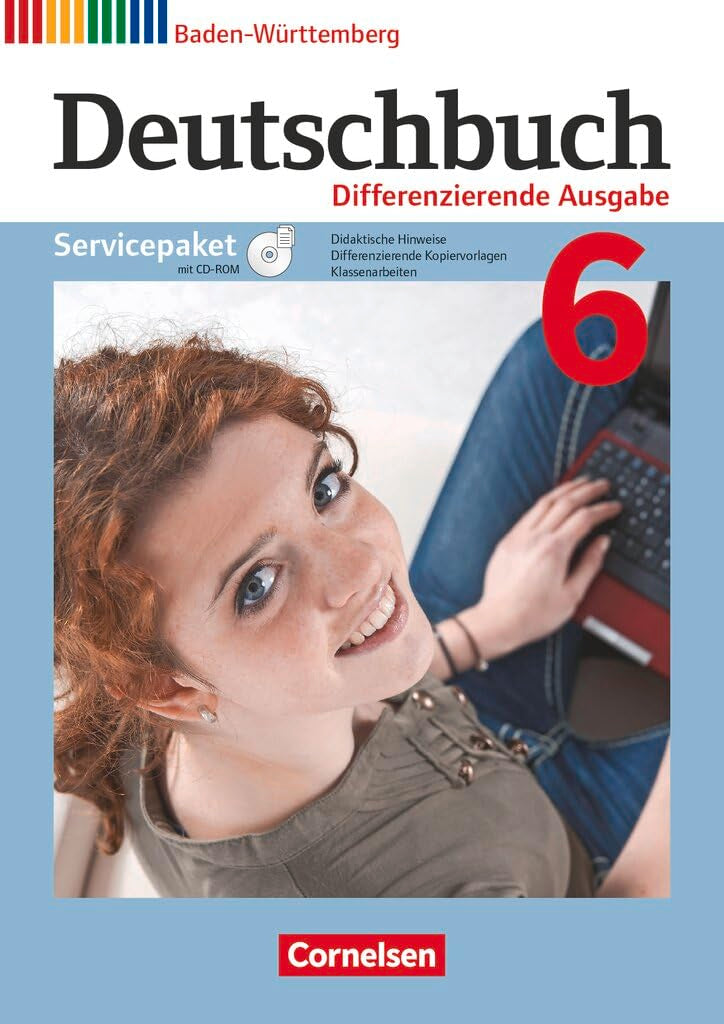 Deutschbuch|Sprach- und Lesebuch|Differenzierende Ausgabe Baden-Württemberg 2016|Band 6: 10. Schuljahr|NULL|NULL|Servicepaket mit CD-ROM|Didaktische ... Kopiervorlagen, Klassenarbeiten Learning & Reference