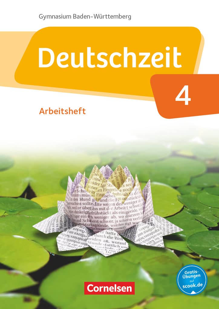 Deutschzeit - Baden-Württemberg - Band 4: 8. Schuljahr: Arbeitsheft mit Lösungen Study Guides