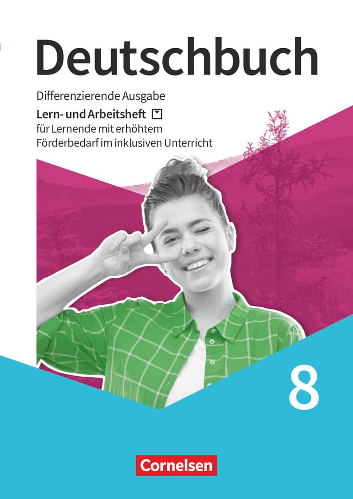 Deutschbuch 8. Schuljahr - Sprach- und Lesebuch -  Arbeitsheft mit Lösungen Study Guides