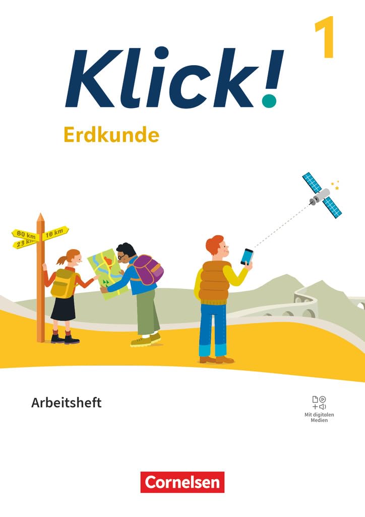 Klick! Band 1: 5./6. Schuljahr - Erdkunde - Fachhefte für alle Bundesländer - Ausgabe ab 2024 - Arbeitsheft mit digitalen Medien Study Guides