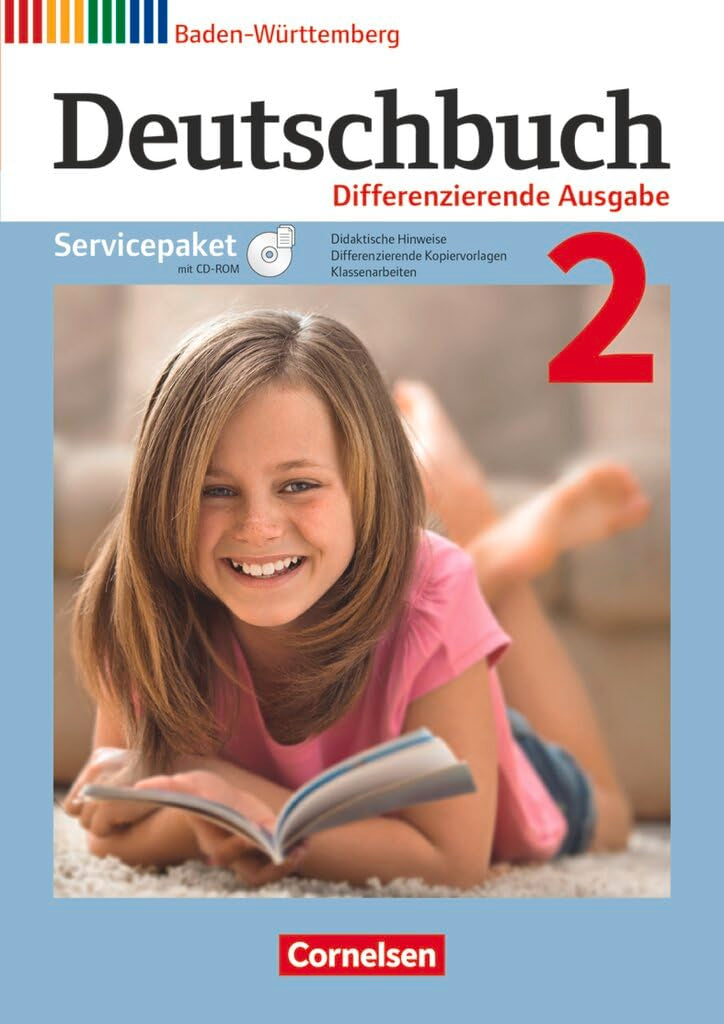 Deutschbuch|Sprach- und Lesebuch|Differenzierende Ausgabe Baden-Württemberg 2016|Band 2: 6. Schuljahr|NULL|NULL|Servicepaket mit CD-ROM|Didaktische ... Kopiervorlagen, Klassenarbeiten Learning & Reference
