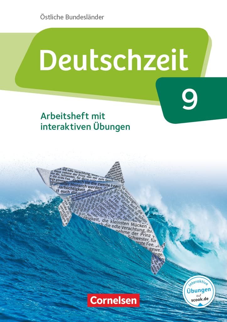 Deutschzeit - Östliche Bundesländer und Berlin - 9. Schuljahr: Arbeitsheft mit interaktiven Übungen online - Mit Lösungen Study Guides