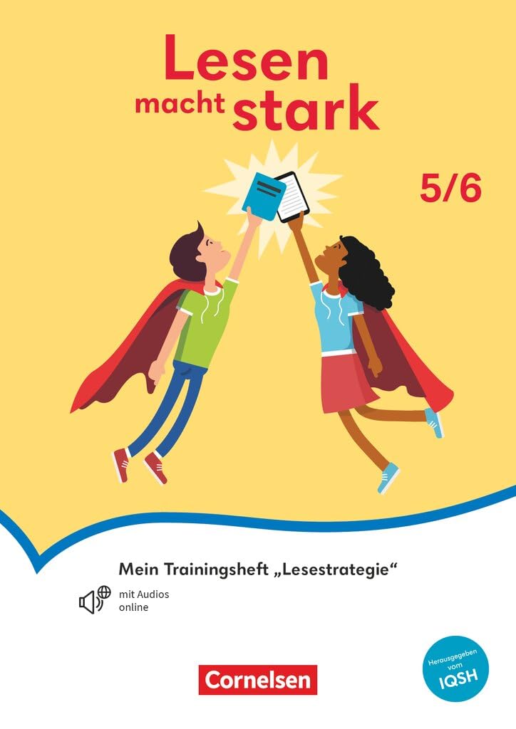 Lesen macht stark - Sekundarstufe I - 5./6. Schuljahr: Mein Trainingsheft "Lesestrategie" - Thematisches Arbeitsheft - Mit Audios Study Guides