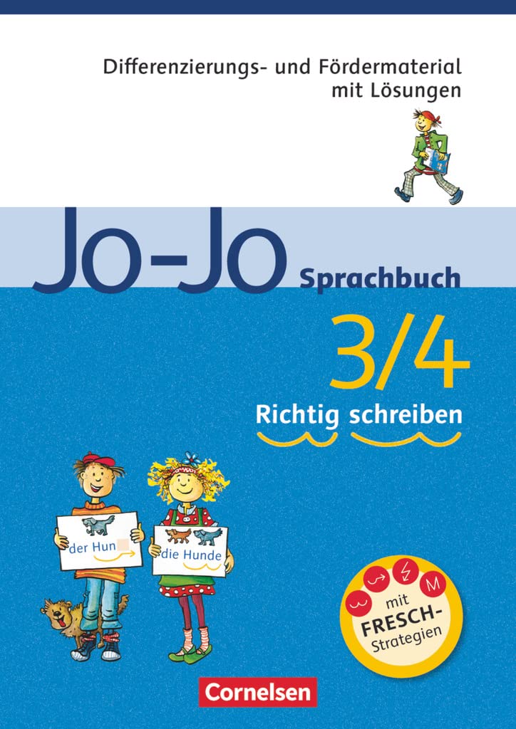 Jo-Jo Sprachbuch - Allgemeine Ausgabe und Ausgabe N. 3./4. Schuljahr - Richtig schreiben Study Guides