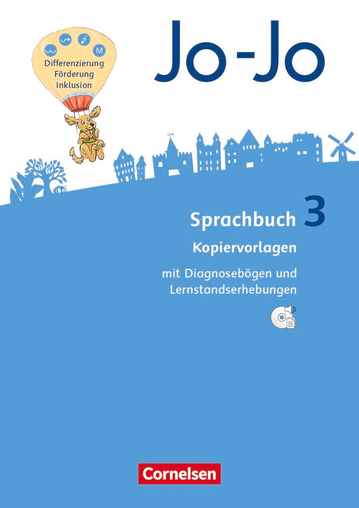 Jo-Jo Sprachbuch|NULL|Allgemeine Ausgabe 2016|3. Schuljahr|NULL|NULL|Kopiervorlagen mit CD-ROM|NULL Learning & Reference