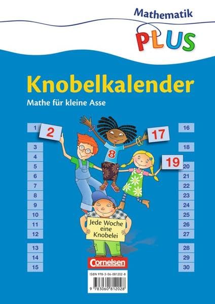 Mathematik plus - Grundschule - Mathe für kleine Asse: 2.-4. Schuljahr - Knobelkalender Mathematik Education & Training