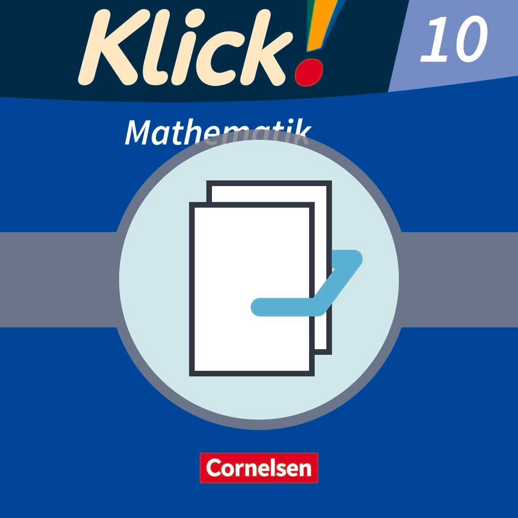 Klick! Mathematik - Mittel-/Oberstufe|NULL|Ausgabe 2009|10. Schuljahr|NULL|NULL|Handreichungen für den Unterricht, Kopiervorlagen mit CD-ROM|Im Paket Learning & Reference