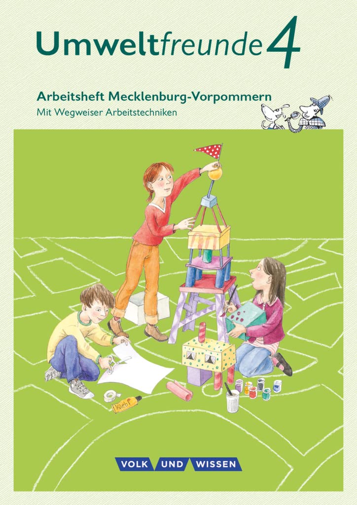 Umweltfreunde - Mecklenburg-Vorpommern - Ausgabe 2016 - 4. Schuljahr: Arbeitsheft - Mit Wegweiser Arbeitstechniken Study Guides