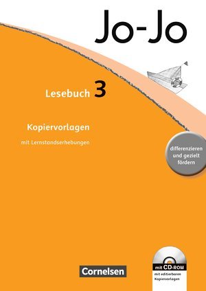Jo-Jo Lesebuch 3 Kopiervorlagen mit Lernstanderhebungen und CD Rom - Claudia Maack Books