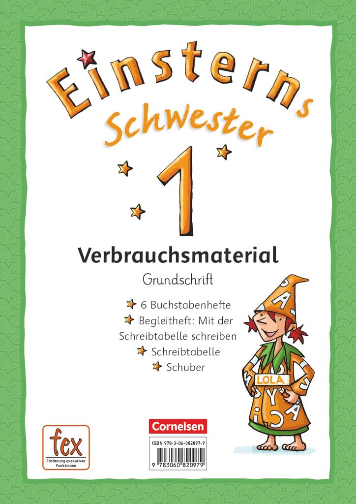 Einsterns Schwester - Erstlesen 1. Schuljahr Grundschrift: 6 Buchstabenhefte und Begleitheft im Schuber Study Guides