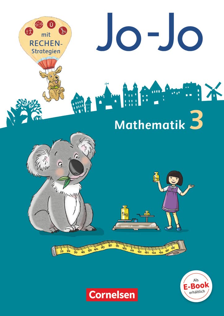 Jo-Jo Mathematik 3. Schuljahr - Allgemeine Ausgabe 2018 - Schülerbuch mit Kartonbeilagen und Lernspurenheft Study Guides