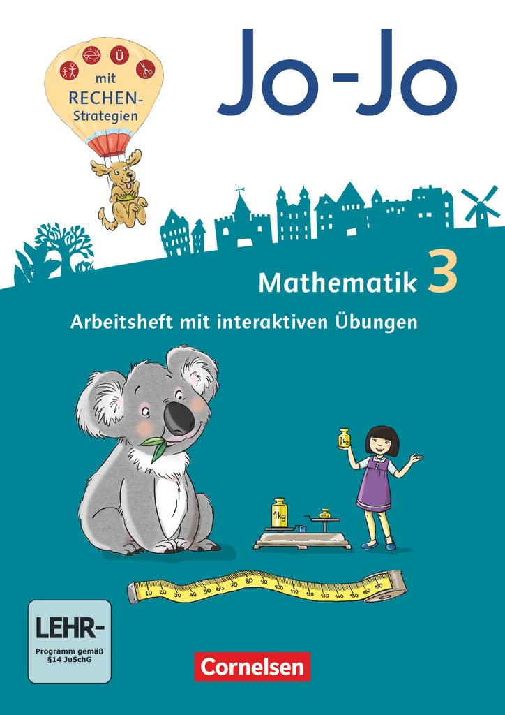 Jo-Jo Mathematik 3. Schuljahr - Allgemeine Ausgabe - Arbeitsheft mit interaktiven Übungen auf scook.de und CD-ROM Study Guides