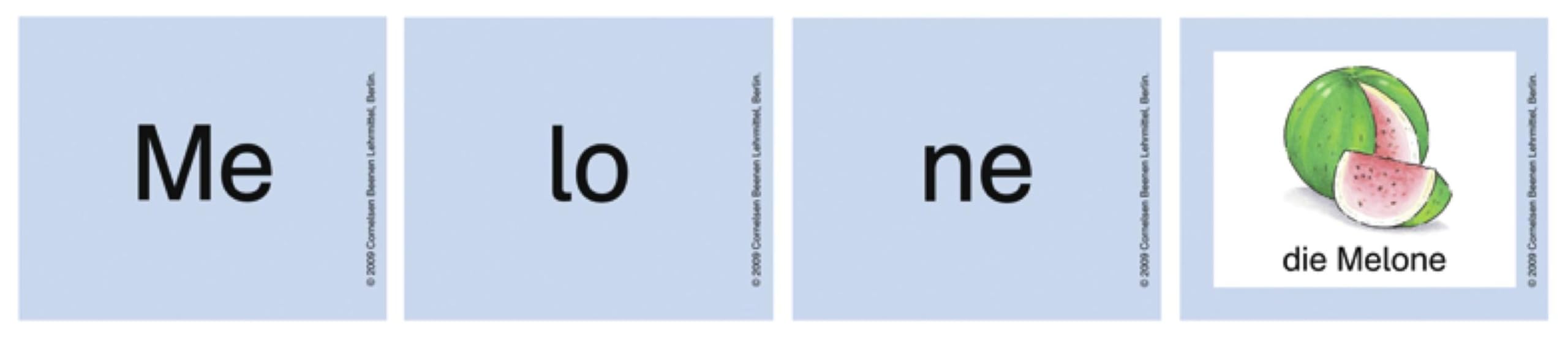 Deutsch plus - Lehrmittel Grundschule - Leseturm: 1. Schuljahr - Dreisilbige Wörter: Kartensatz. 40 Karten Learning & Reference