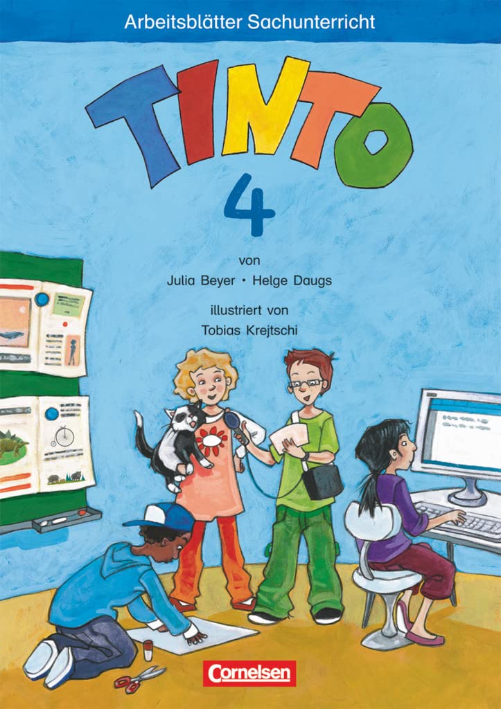 TINTO 2-4. Sache 3-4. 4. Schuljahr. Arbeitsblätter Study Guides