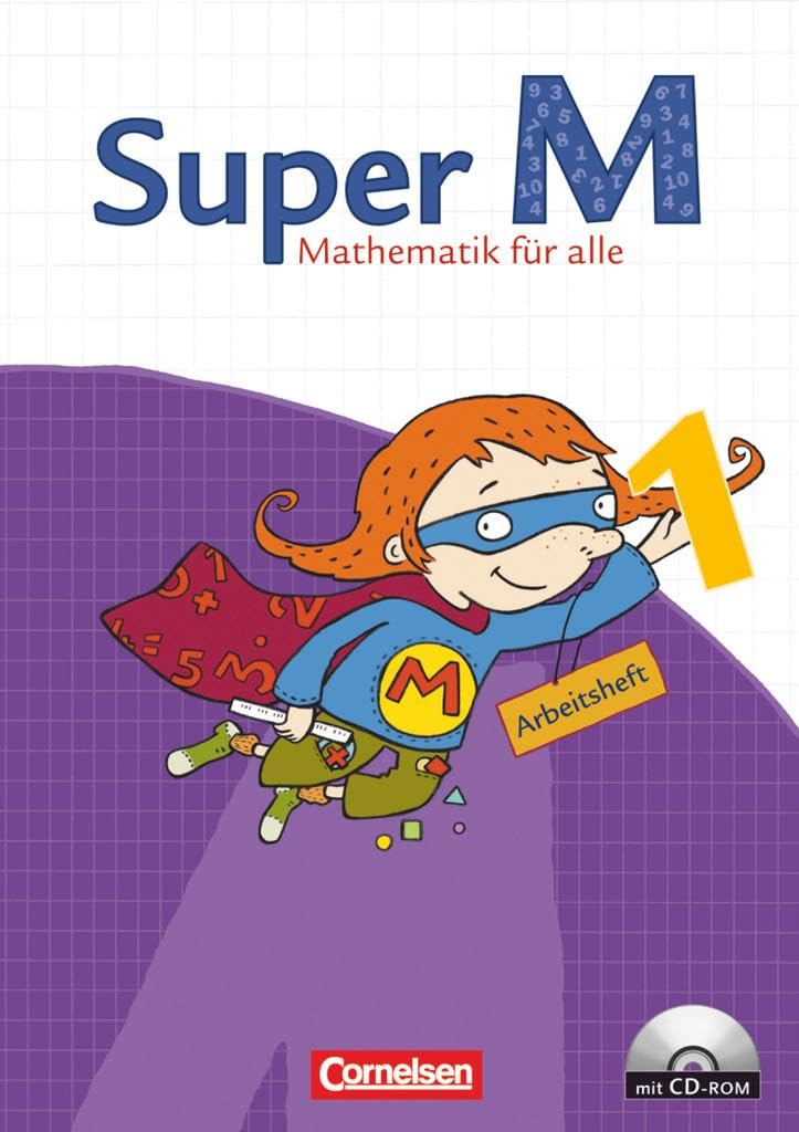 Super M 1. Schuljahr. Arbeitsheft mit CD-ROM. Östliche Bundesländer und Berlin book