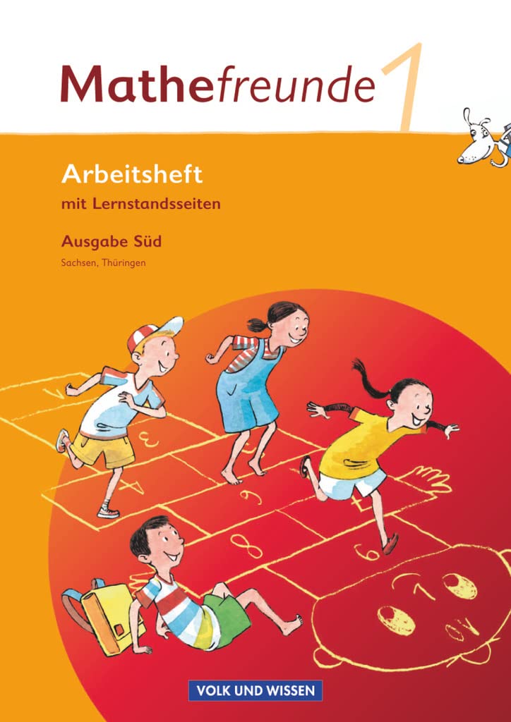 Mathefreunde 1. Schuljahr. Süd.  Arbeitsheft. Sachsen, Thüringen Study Guides