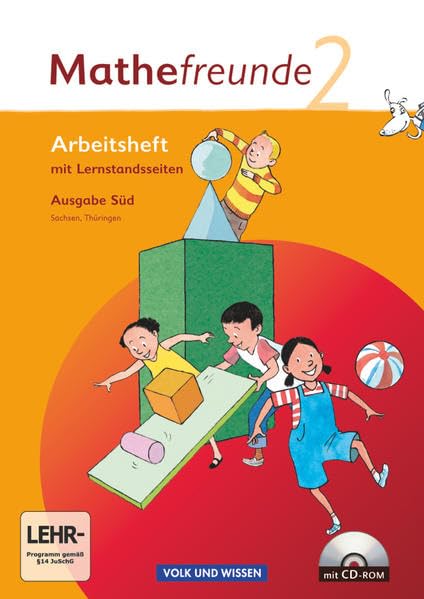 Mathefreunde - Ausgabe Süd 2010 (Sachsen, Thüringen) - 2. Schuljahr: Arbeitsheft mit CD-ROM Study Guides