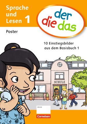 der-die-das, Erstlesen, 1. Schuljahr, Deutsch-Lehrwerk für Grundschulkinder mit erhöhtem Sprachförderbedarf, Poster, 10 Einstiegsbilder des Basisbuches Books