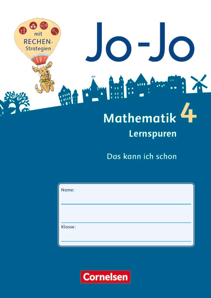 Jo-Jo Mathematik|NULL|Allgemeine Ausgabe 2018|4. Schuljahr|NULL|NULL|Lernspurenheft|10 Stück im Paket Study Guides