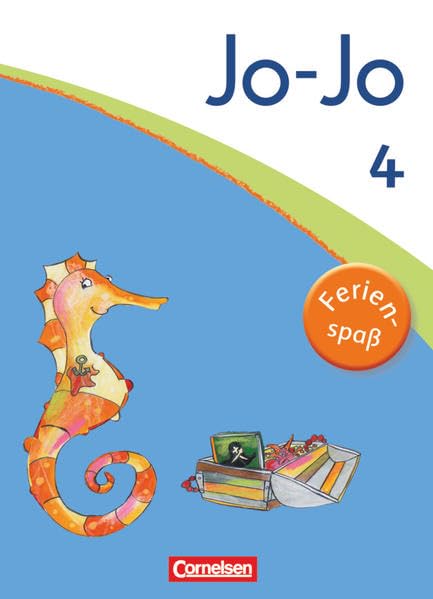 Jo-Jo Sprachbuch - Zu allen Ausgaben - 4. Schuljahr: Ferienspaß mit Jo-Jo - Übungsheft - Beilage mit farbigen Klebestickern Study Guides