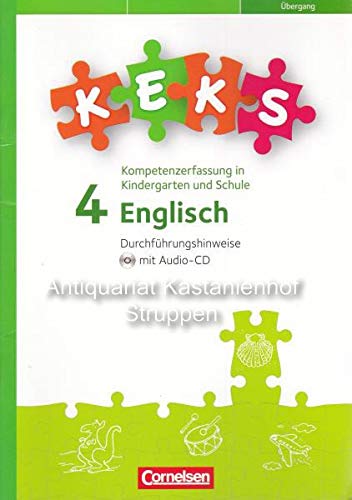 Keks 4. Englisch. Übergang. Kompetenzerfassung in Kindergarten und Schule., Books