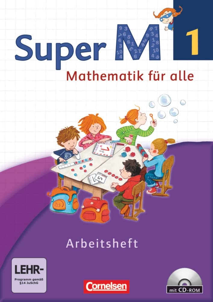 Super M 1. Schuljahr. Arbeitsheft mit CD-ROM. Westliche Bundesländer Study Guides