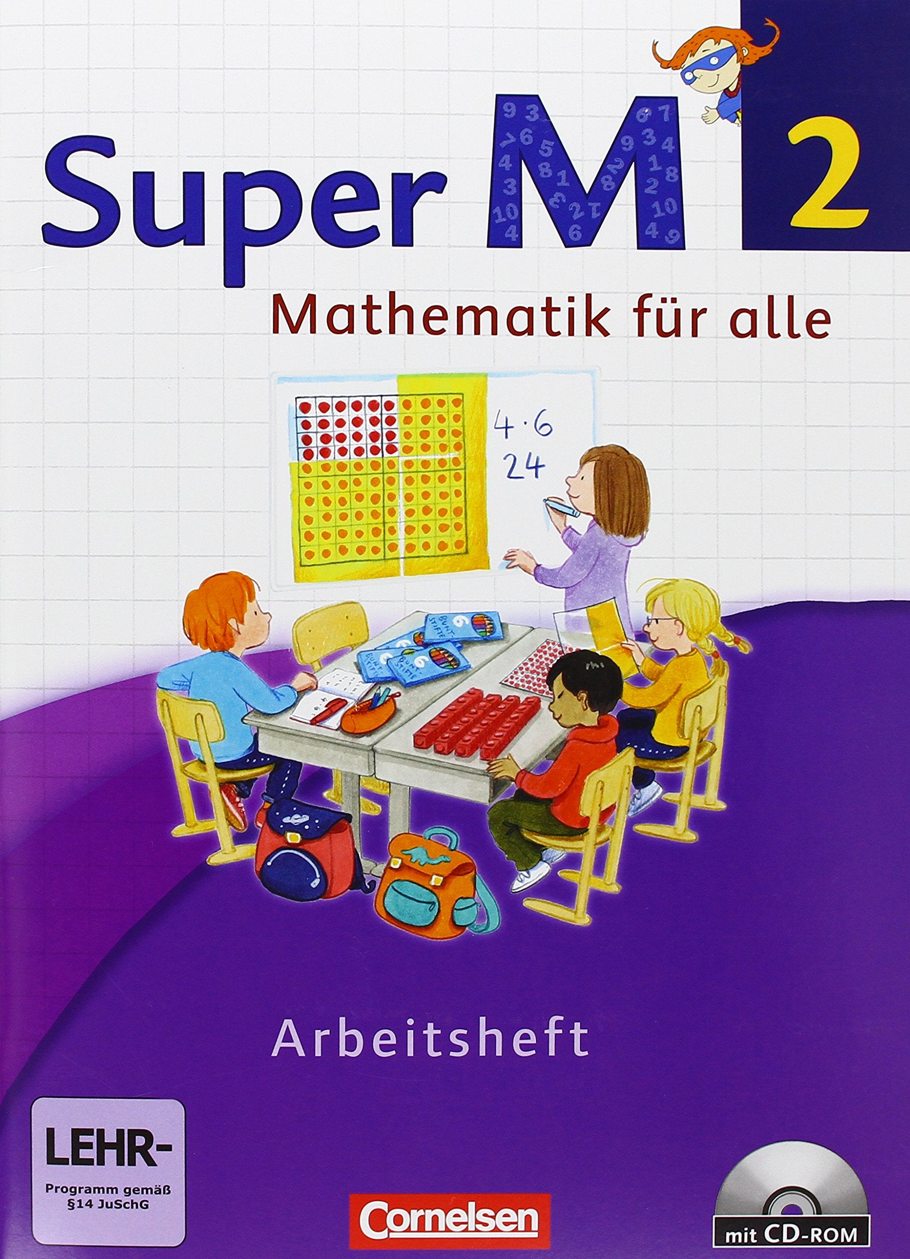 Super M 2. Schuljahr. Arbeitsheft mit CD-ROM. Westliche Bundesländer Study Guides