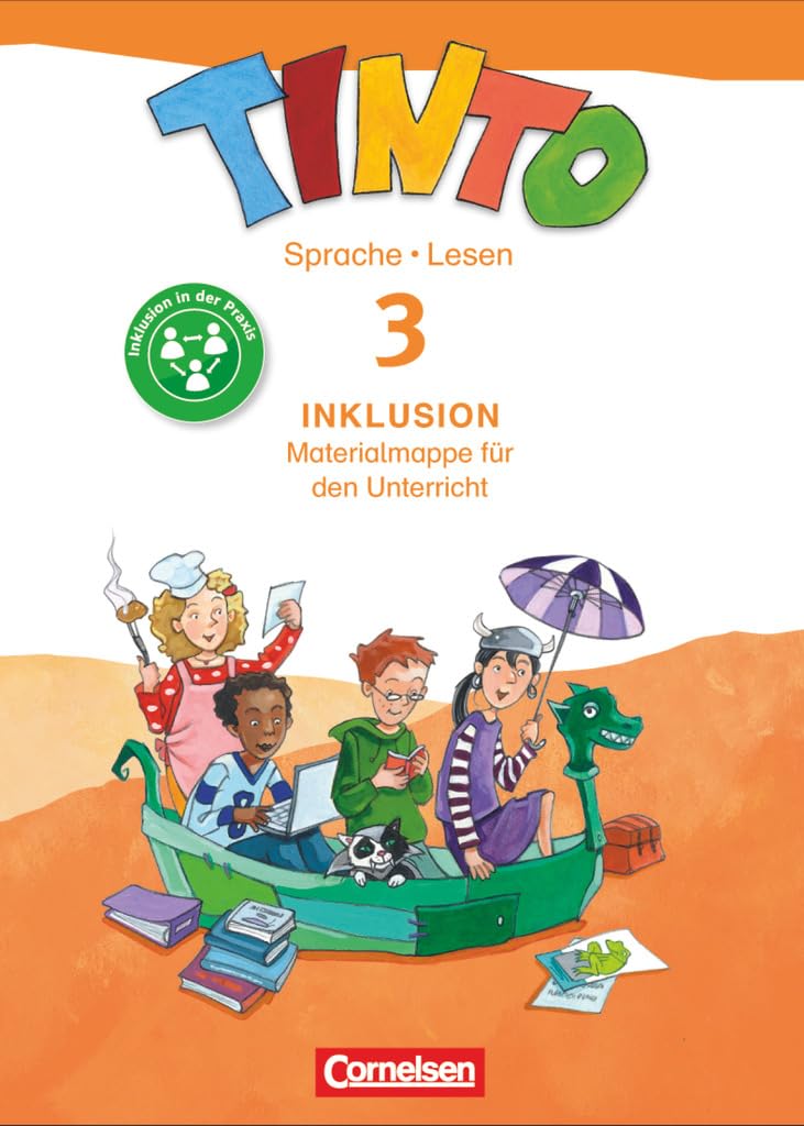 Tinto Sprachlesebuch 2-4|NULL|Ausgabe 2013|3. Schuljahr|Inklusion|NULL|Materialmappe für den Unterricht|Handreichungen mit Kopiervorlagen und Kartonkarten Learning & Reference