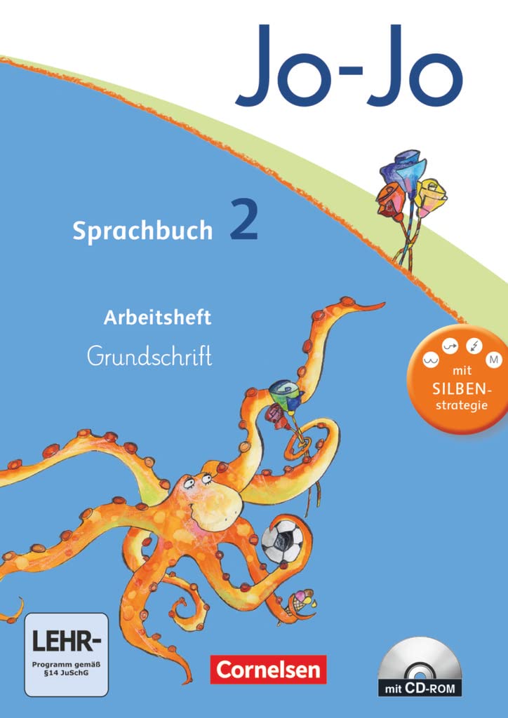 Jo-Jo Sprachbuch - Allgemeine Ausgabe 2011 - 2. Schuljahr: Arbeitsheft in Grundschrift mit CD-ROM Study Guides